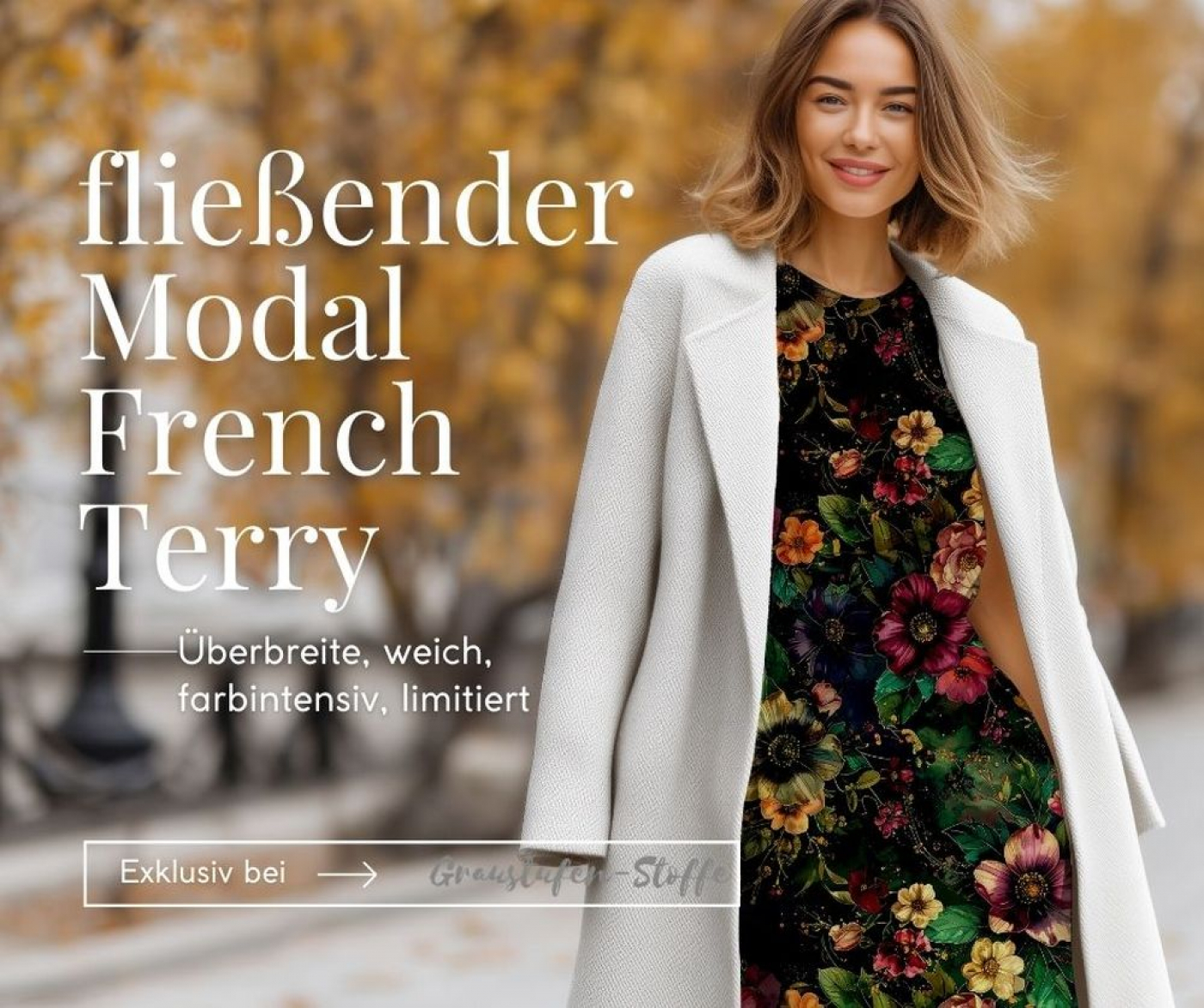 "Swannis Kollektion": With Love I Modal French Terry I mit Überbreite